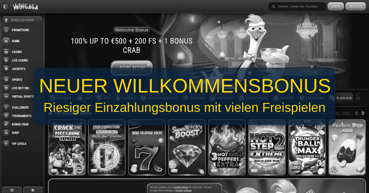 Kakadu Casino - Offizielle Website für deutsche Spieler | Jetzt anmelden